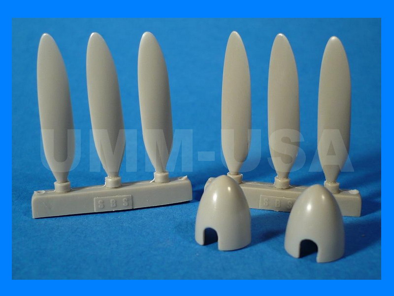 SBS48005 Heinkel He-219 UHU short spinner 1/48